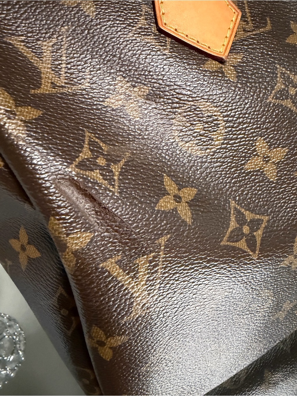 Louis Vuitton Speedy 30 with COA and LV Dusty - Picture 5 of 16